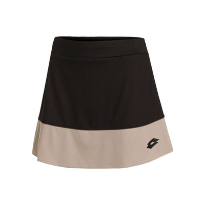 Женская теннисная юбка Lotto Superrapida VI Skirt Women - Black, Grey