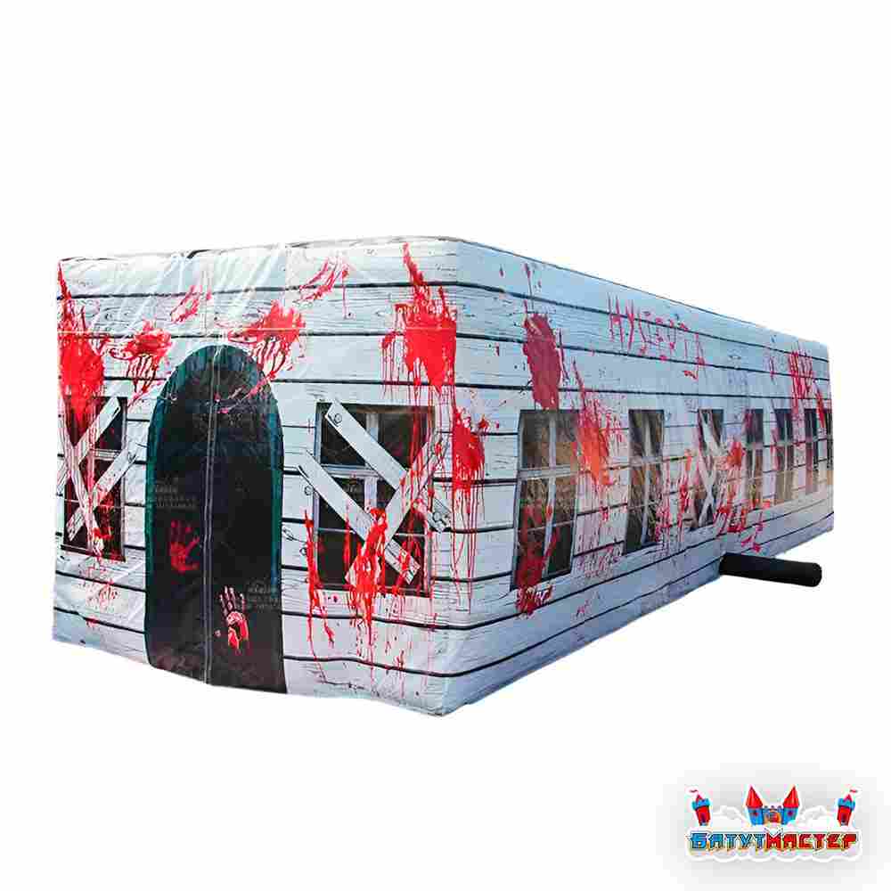 Надувной тоннель страха «Последний приют», 10×3×3 м