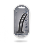 Серый фаллоимитатор Smooth G-Spot - 15 см. (Цвет: серый)