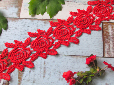 Кружево плетеное, ш. 8 см