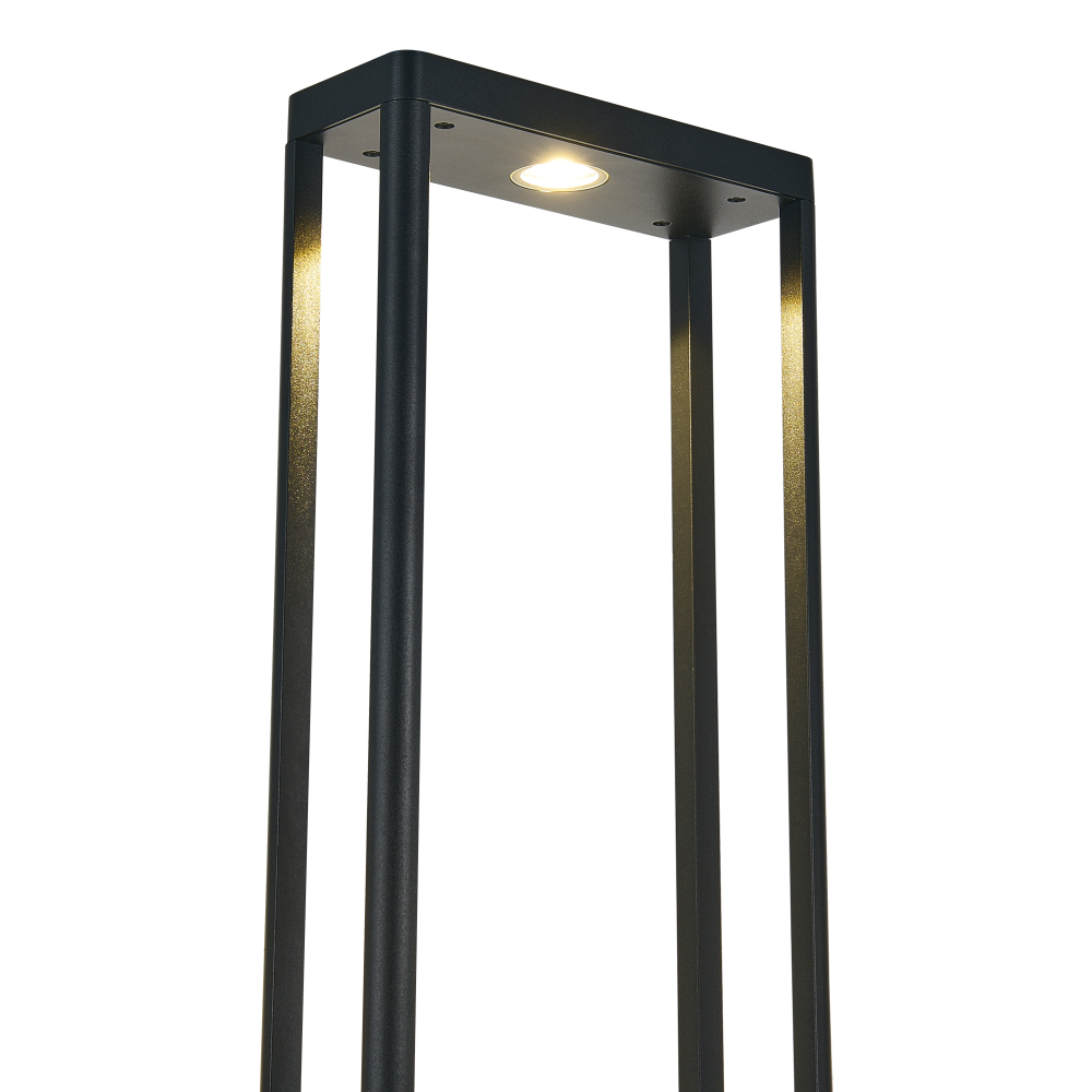 Светильник светодиодный, черный, LED, 9
