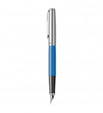 Перьевая ручка Parker Jotter Originals Blue Chrom CT , перо: F, цвет чернил: blue, в подарочной упаковке.