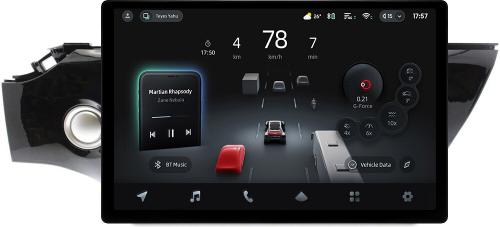 Магнитола для KIA Rio 4, Rio X-Line 2017-2020 (рамка с кнопкой 10) - Teyes CC4-PRO монитор 13" 2K QLED на Android 13, Быстрейшая, Snapdragon 778G, ИИ, CarPlay, DSP, 4G SIM-слот