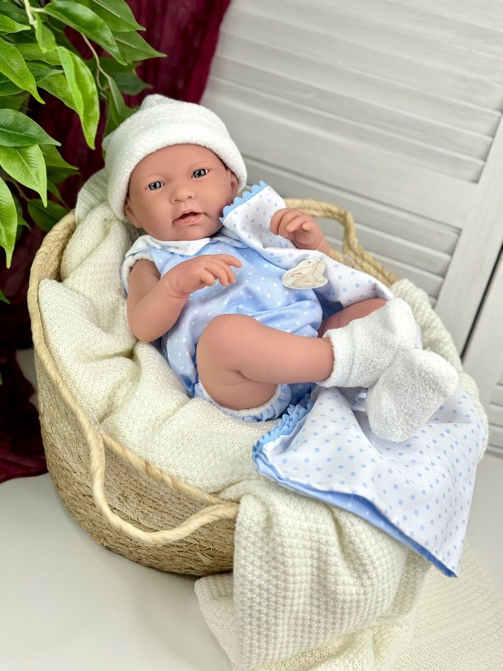 Кукла BERENGUER виниловая 43см Newborn (18108)