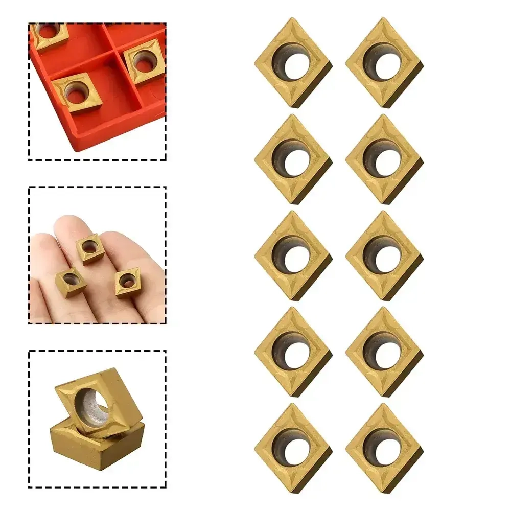 OZ-CTRE 10 шт CCMT09T304 VP15TF твердосплавные пластины CCMT 09 T3 / CCMT32.51 Вставка