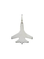 Истребитель - подвеска из серебра