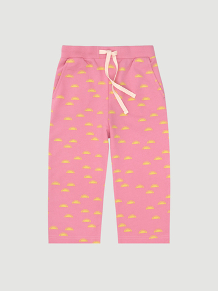 Брюки прямые Mjölk Солнышки розовые
