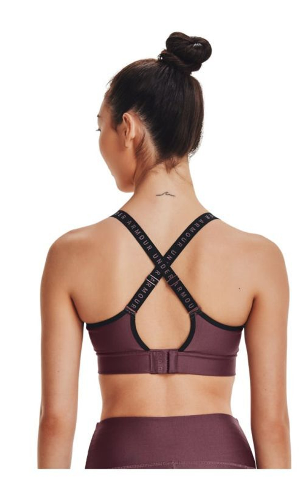 ТОП теннисный Under Armour Women's Infinity Mid Sports Bra - Фиолетовый