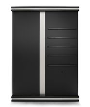 Киевница SOHO мдф/сосна (SOHO-DARK,Декор золото,Manchester 45 Yellow green ш1,98м)