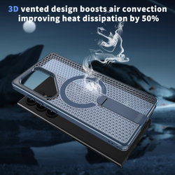 Прозрачный чехол Mesh Pro Magnetic Case для Samsung Galaxy S23 Ultra