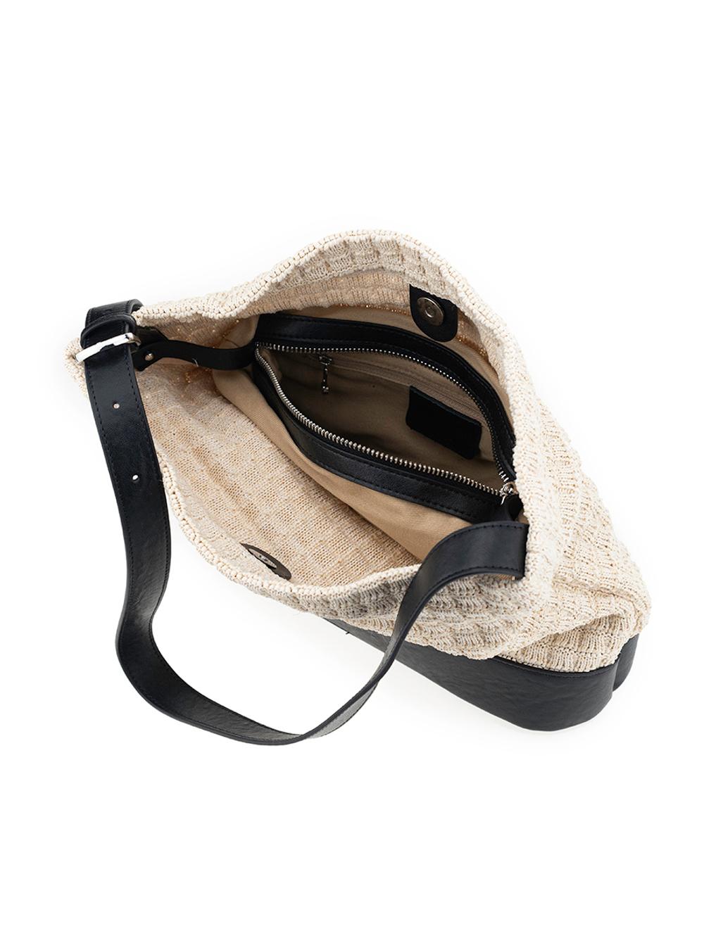 25084/10 Сумка жен., иск. кожа + нат. кожа