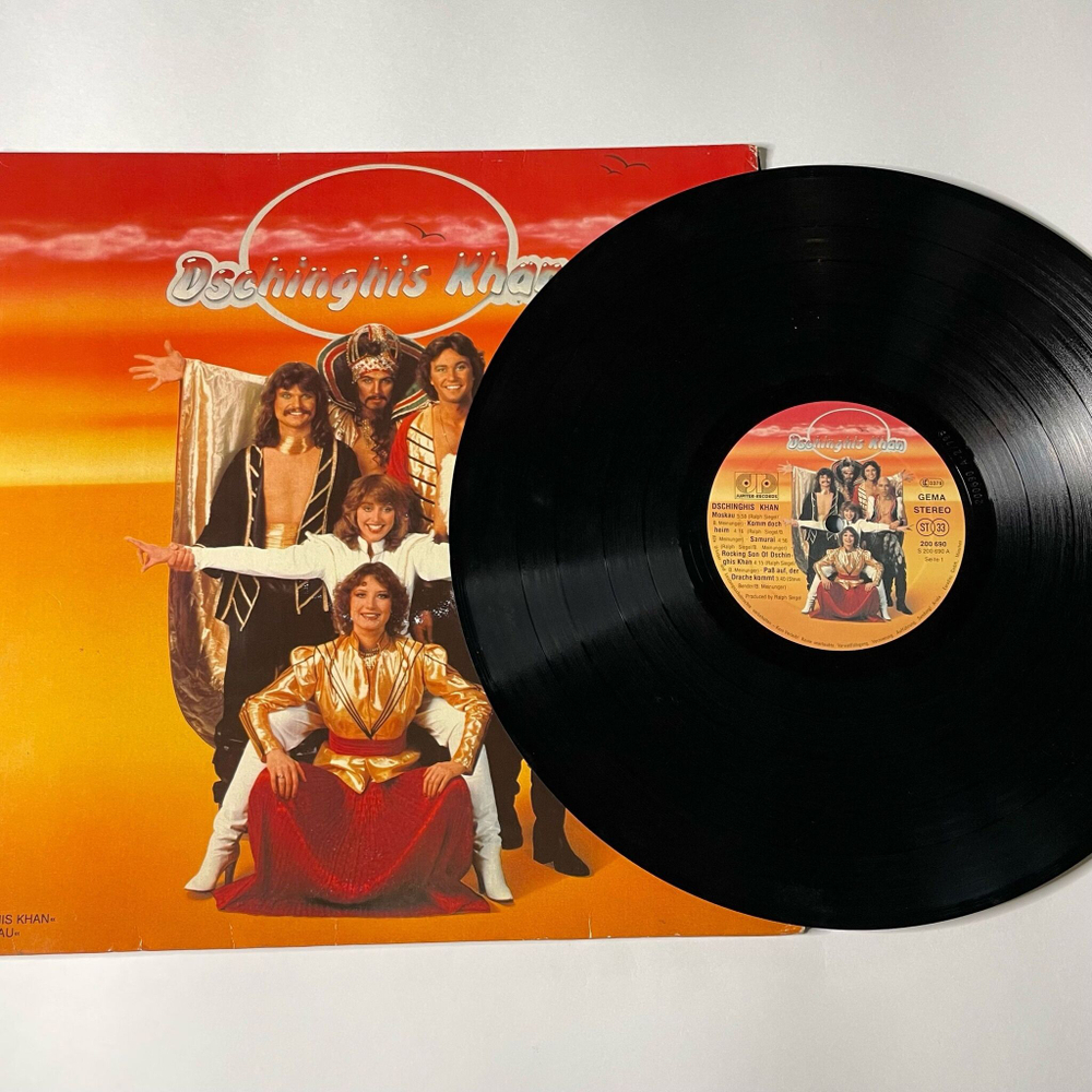 Винтажная виниловая пластинка LP Dschinghis Khan (Germany 1979) Moskau