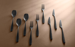 Набор столовых приборов 24шт Herdmar Bilbao Mat Black