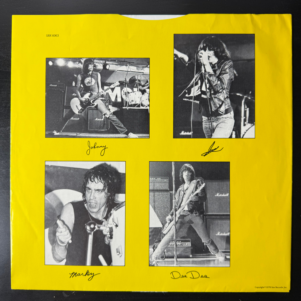 Ramones ‎– Road To Ruin (США 1978г.)