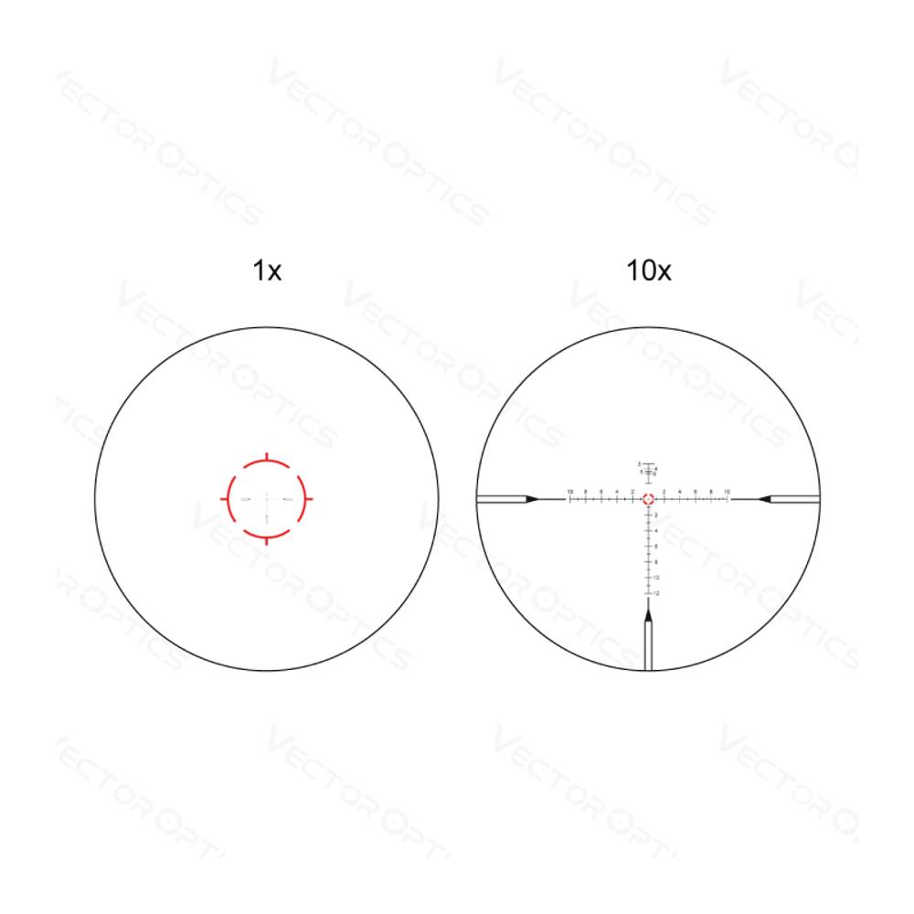 Оптический прицел Vector Optics Continental X10 1-10x28 ED FFP (SCFF-48)