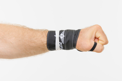 Кистевые бинты Totemic Clo неэластичные шнурковые, 8*70см, белые