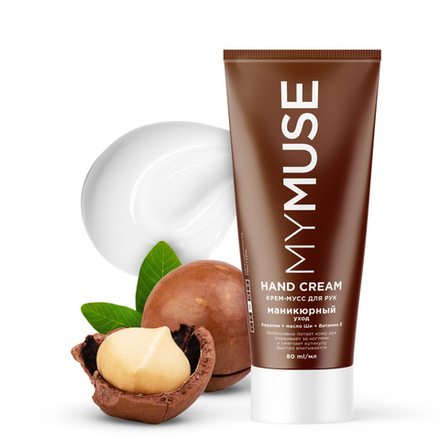 My Muse Крем-мусс для рук Маникюрный уход, 80 мл