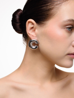 Серьги "C Shine" Silver