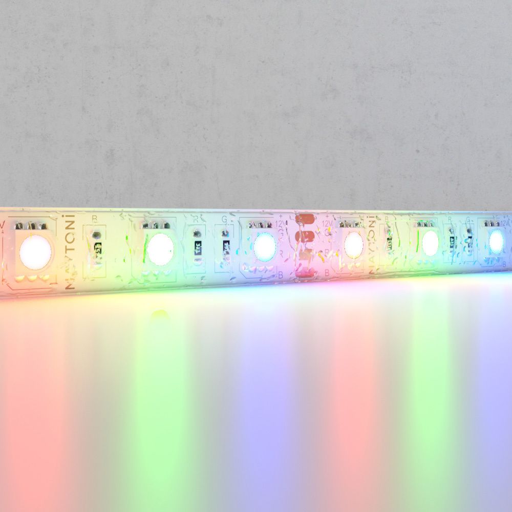 Светодиодная лента 14,4Вт/м 12V IP65 RGB Maytoni 10135