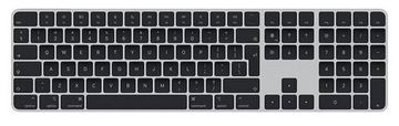 Беспроводная клавиатура Apple Magic Keyboard с Touch ID и цифровой панелью серый/черный, английская