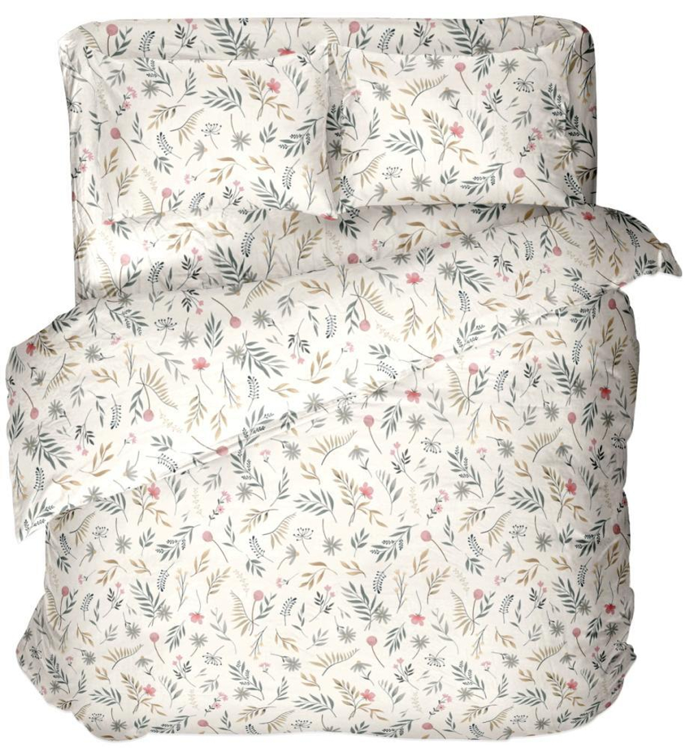 Комплект постельного белья 2 сп БЯЗЬ "Цвяточны цуд" (нав. 70х70 или 50х70)