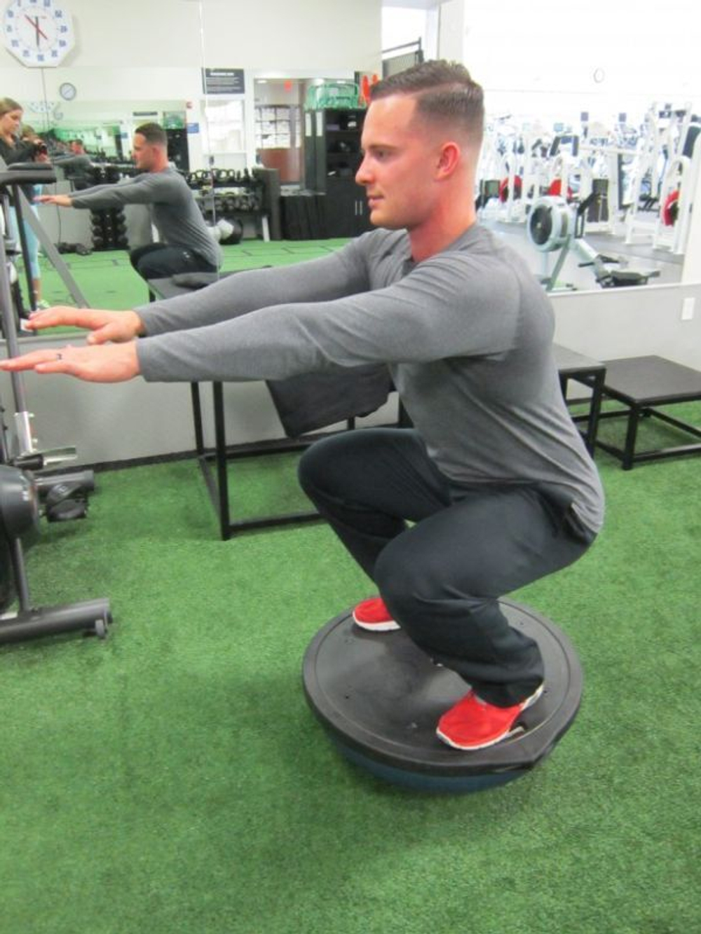 Блок для йоги Yakimasport BOSU Ball Trainer Pro