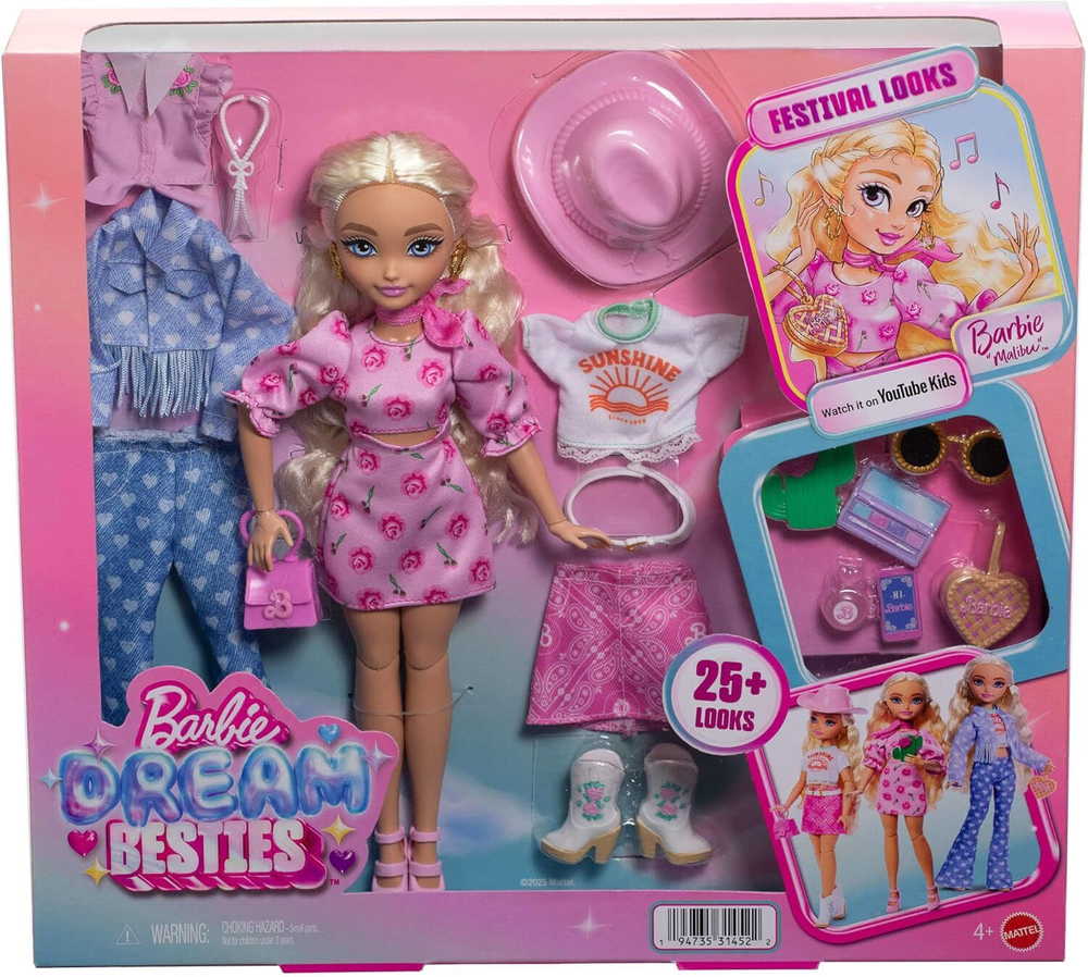Кукла Barbie Dream Besties, JGH87