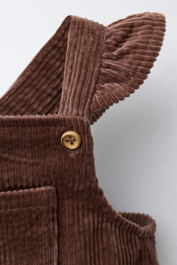 ZARA ВЕЛЬВЕТОВЫЙ САРАФАН И ТРУСЫ, ТЕМНО-РОЗОВЫЙ