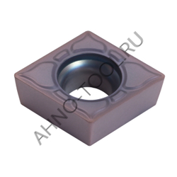 Пластина твердосплавная ISO CCMT09T304-MFA APM20B AHNO по жаропроч. и нерж.стали, получистовая