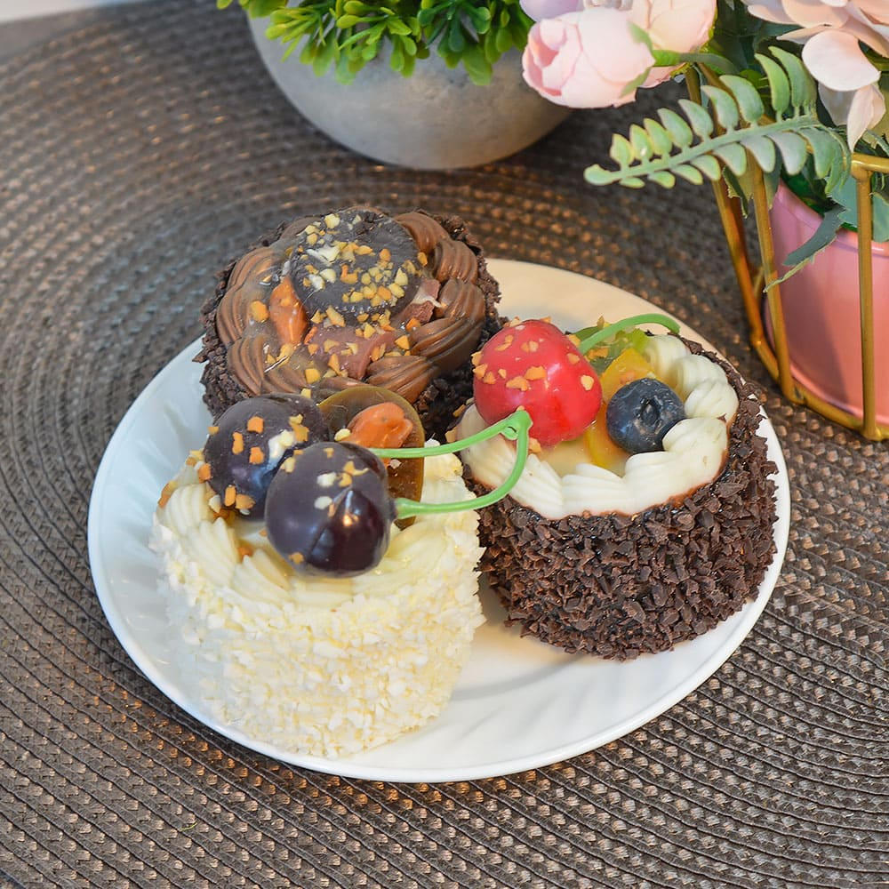 Тарелка десертная 15см Кристалл, стеклокерамика Daniks, BY23HP60