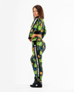 Женская укороченная кофта Nebbia High-energy crop jacket 564 SQ.green