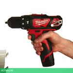 Дрель-шуруповерт Milwaukee M12 BPD-202С (4933441940)