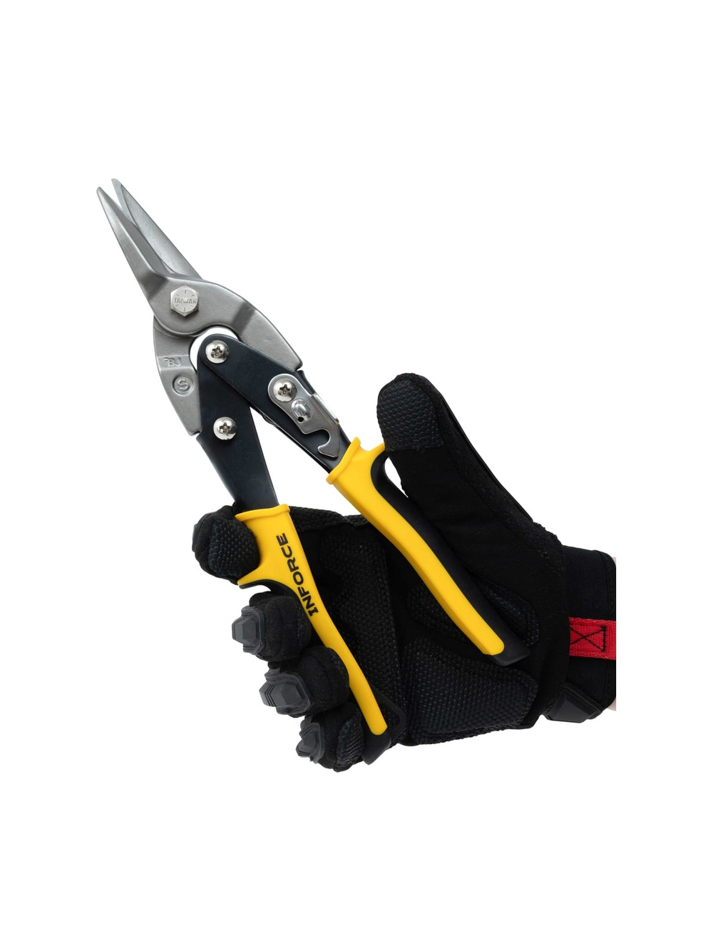 Ножницы по металлу Inforce прямой рез 250 мм 06-18-38