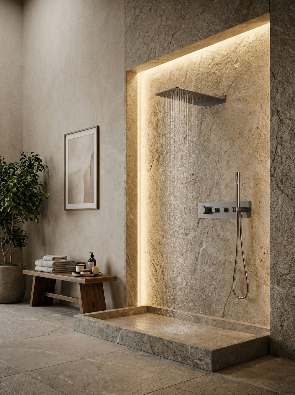 Верхний душ STWORKI STUDIO S512691GB вороненая сталь