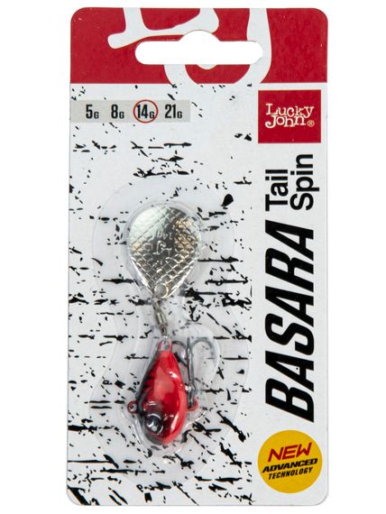 Тейл-спиннер Lucky John BASARA TAIL SPIN 14.0г 014 в блистере