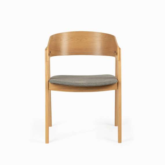 Стул Prerogative, ясень, серое сиденье