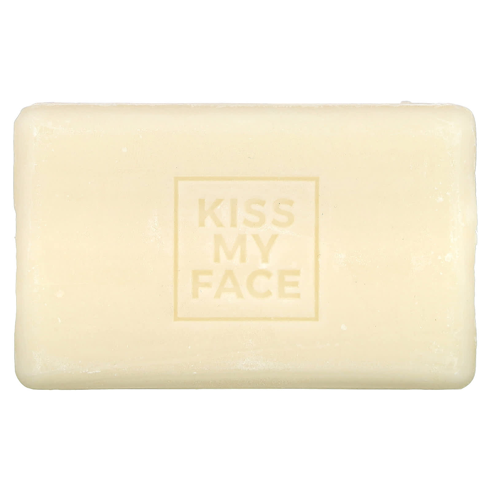 Kiss My Face, питательный шампунь и твердый кондиционер 2 в 1, для сухих, тусклых и вьющихся волос, овес и масло ши, 1 мыло, 113 г (4 унции)