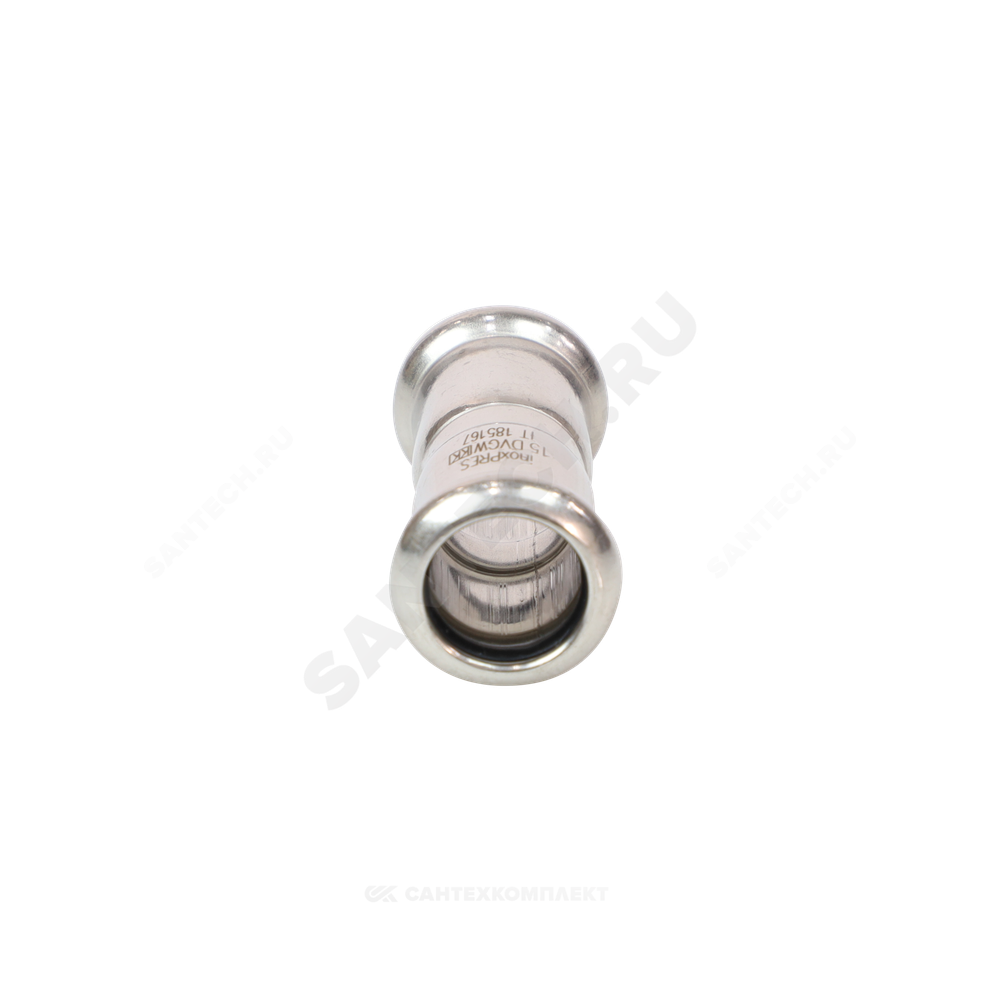 Муфта сталь нерж AISI 316L Дн 15 Ру16 пресс Inoxpres RM 183015000