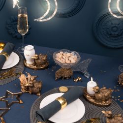 Сахарница стеклянная с крышкой Ежик Барб Бронза