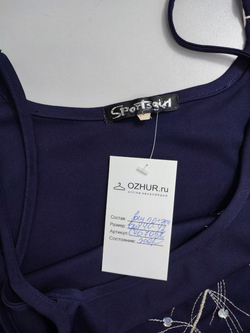 Платье Sportsgin синее открытое 40-42 размер