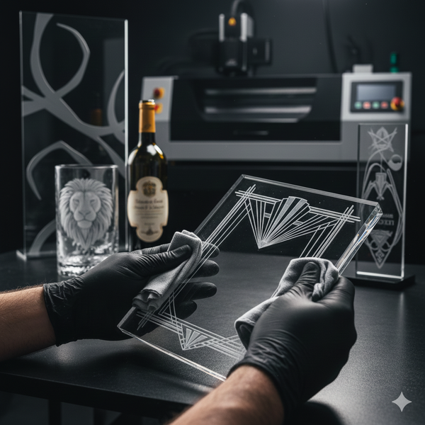 Лазерная гравировка на стекле и зеркалах: секреты качества