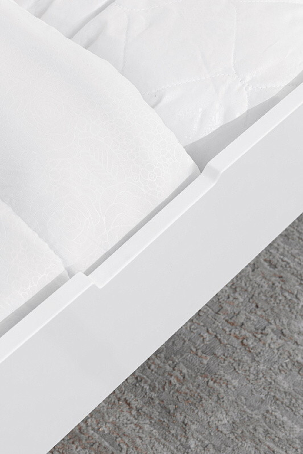 Шкаф Antemi Fiora белый/белый