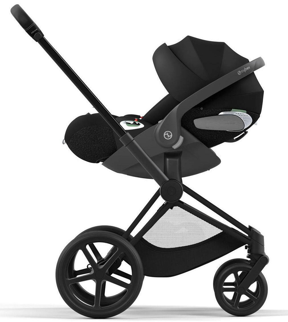 Коляска Cybex Priam IV Matt Black complete Cloud T Sepia Black Plus Base T 3 в 1 Sepia Black
