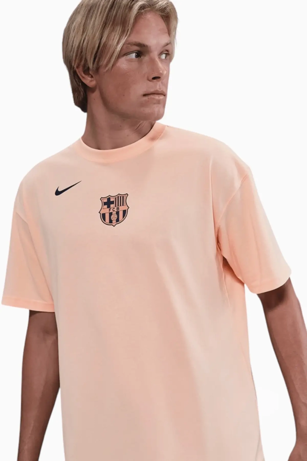 Футболка Nike FC Barcelona 25/26 Total 90 - оранжевый