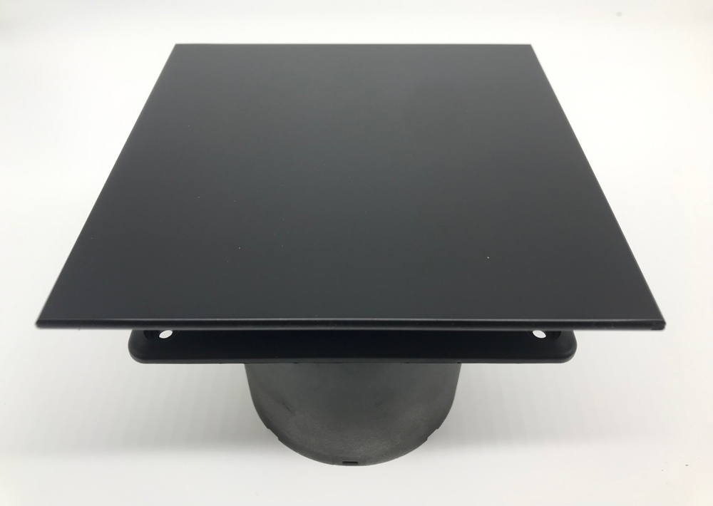 Накладной вентилятор Cata E 120 G Bk Matte Черный матовый + обратный клапан