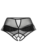 Эротические трусики Lana с высокой посадкой (Размер: 54-56) (Цвет: черный)