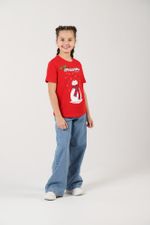 Фуфайка (футболка) для девочки Карнавал-1 Виотекс КРАСНЫЙ