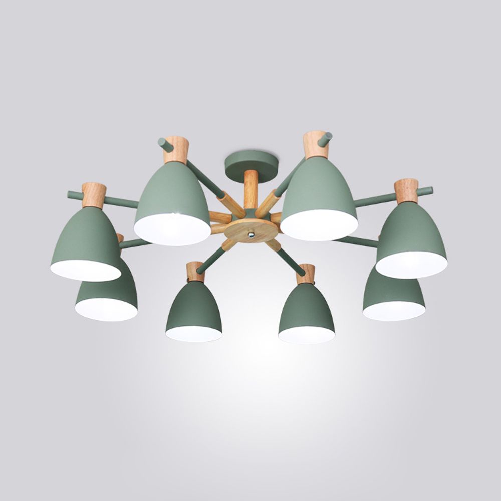 Потолочная Люстра Folke 8 Green By Imperiumloft