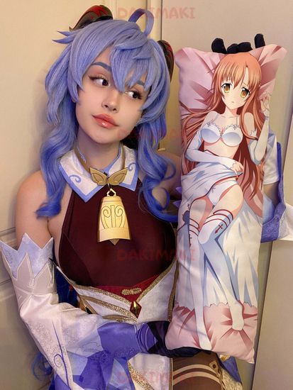 Мини дакимакура Асуна Юки из Мастера меча онлайн арт. M0584, 60х20 см