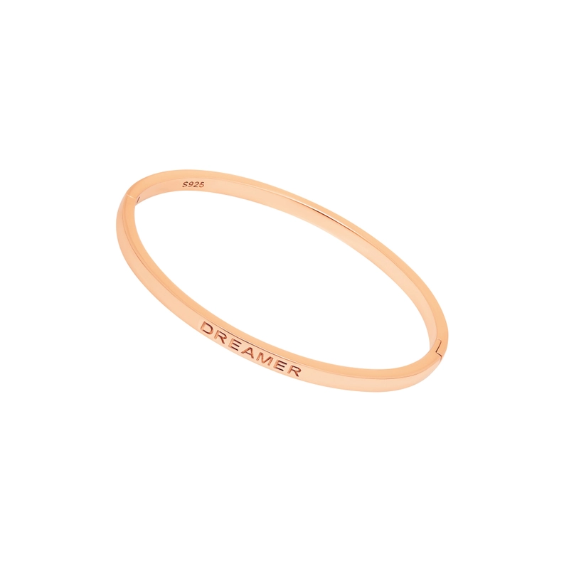 Тонкий Браслет Мечтатель – Серебро 925